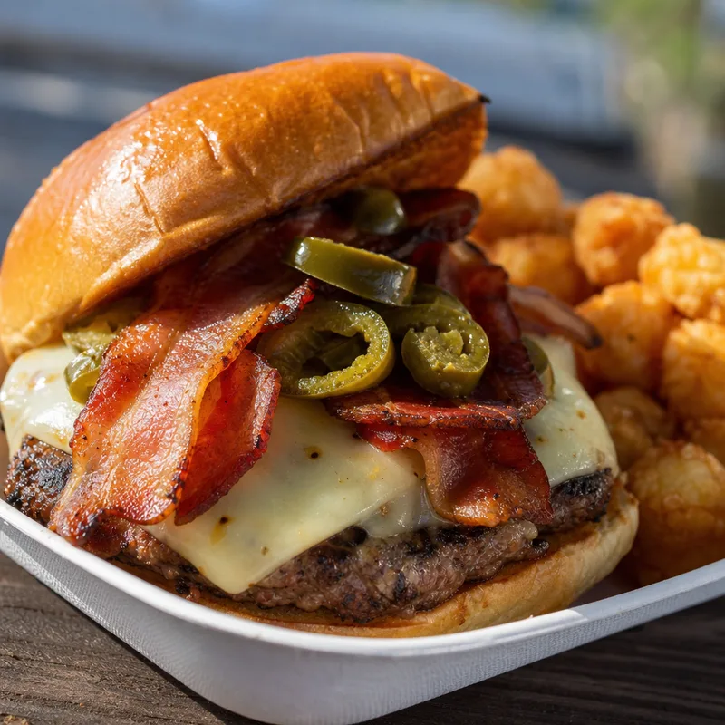 Bacon Jalapeño Burger